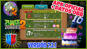 Como estan les dejo este buen video de como instalar la nueva actualizacion de plants vs zombies 2 v 9.1.1 *apk oficial* . Plantas Vs Zombies 2 Oficial Apk 7 3 1 Datos Obb Youtube