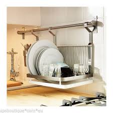 Ikea Dish Drainer Rack Tray Drying 59cm Rail Hook Grundtal Wall Organiser Set Kitchen Space Dish Drainers Home