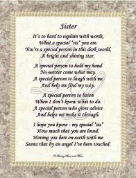 Sister Poem Is About A Special Sister Who Is Like An Angel On Earth This Poem May Also Be Personalized Anniversary Poems Law Quotes Retirement Poems