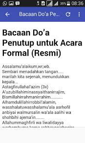 Doa Penutup Acara Pour Android Telechargez L Apk