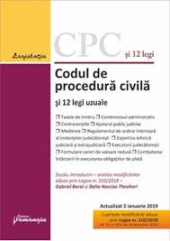 Prezumtiile sunt definite in noul cod de procedura civila, art. Codul De Procedura Civila Si Taxele De Timbru Editie Actualizata La 3 Ianuarie 2019 Editura Hamangiu