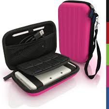 Fintie carry case for nintendo 2ds xl/new 3ds xl ll, protective hard shell portable travel cover pouch for new 3ds xl ll/new 2ds xl console with slots for games & inner pocket (galaxy). Pink Hard Case Cover For New Nintendo 3ds Xl 3dsxl 2ds Xl 2dsxl Sleeve Pouch 5055644817403 Ebay