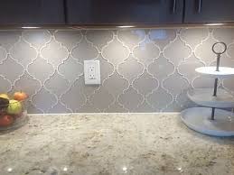 Image Result For Glass Tile Trim For Arabesque Backsplash Arabesque Tile Backsplash Stone Backsplash Kitchen Tiles Backsplash