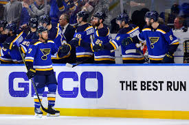 Louis blues of the national hockey league. Nhl Playoffs Blues Eliminate Jets Behind Jaden Schwartz Hat Trick