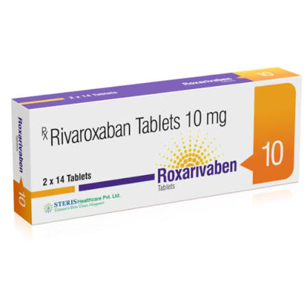 Rivaroxaban (10 Mg) at ₹ 252/box | CARDIOLOGY Medicine in Jaipur | ID: 2854896539991