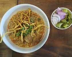 If you love thai food, you need to try this recipe! Khao Soi Wikipedia