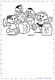 Livro do meio ambiente para montar com a turma. Desenhos Para Colorir Meio Ambiente Desenhos Para Baixar