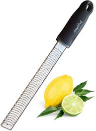 Overall, any recipe requiring lemon zest will provide the dish a more bold, tangy flavor that. Amazon Com Citrus Lemon Zester Cheese Grater By Adeptchef Parmesan Cheese Lemon Ginger Garlic Nutmeg Vegetables Fruits Razor Sharp Stainless Steel Blade Protective Cover Dishwasher Safe Kitchen Dining