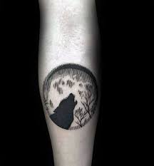 Like many counterparts in the nature such as day and night, men and women, male and female, the moon is the natural counterpart a creative design that combines moon and sun as if they are integrated part. Howling Wolf At Moon Small Unique Mens Inner Forearm Tattoos Small Wolf Tattoo Unique Tattoos For Men Tattoos For Guys