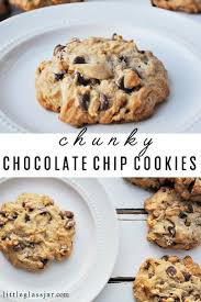 Chunky Chocolate Chip Cookies Chunky Chocolate Chip Cookies Chunky Cookie Recipe Chocolate Chip Cookies