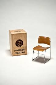 The Modern Archive 40 4 Chair By David Rowland Rowland Designed This Chair As An Elegant Alternative To The Foldin Miniatures Vitra Miniature Tiny Furniture