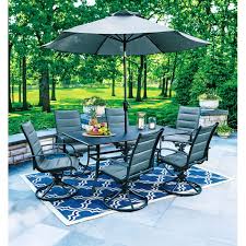 Living Accents Brookstone Dining Set Brown Rxac 1819 Set All Patio Collections Ace Hardware Patio Patio Furniture Outdoor Garden Furniture