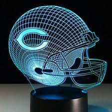 The bears retained their nfc north divisional title, and won the national football conference championship title against the new orleans saints, on january 21, 2007. Chicago Bears Nfl Fan Helmets For Sale Ebay