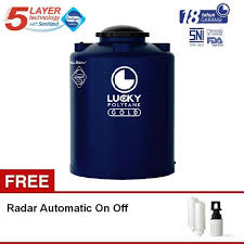 Percayakah anda berbagai daftar harga koleksi tangki air lucky hadir dengan harga mulai dari idr rp 700.000 hingga idr rp 6.900.000 di iprice? Jual Tangki Air Tandon Toren Lucky Polytank Gold Sanitized 1100 Liter Murah Mei 2021 Blibli