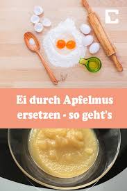 Sie können natürlich beide mehle durch universalmehl ersetzen. Ei Durch Apfelmus Ersetzen So Geht S Apfelmus Lebensmittel Essen Kuchen Ohne Zucker Und Mehl