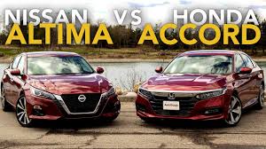 We'll find out if it lives up this week when the midsize sedan makes its world debut in new york wednesday march 28. 2019 Nissan Altima Vs Honda Accord Comparison Youtube
