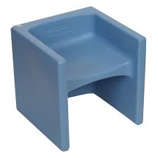 Childrens Factory Chair Cube Sky Blue Cube Chair Modern Kids Chairs Versatile Chairs