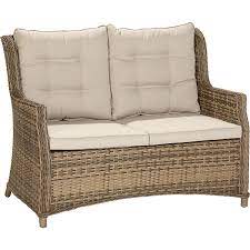 Wenn sie polyrattan gartenmöbel zu günstigen preisen kaufen möchten, besuchen sie gartenbank.net. Lounge Bank Yorktown 2 Sitzer Aus Polyrattan Kaufen Bei Obi