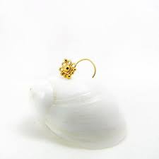 Flower Nose Stud Gold Nose Piercing 22k Gold Stud Indian Etsy Nose Jewelry Nose Stud Nose Piercing