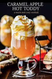 Caramel Apple Hot Toddy Hot Alcoholic Drinks Hot Toddies Recipe Hot Toddy