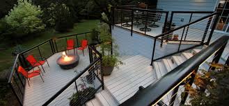 Product line includes cable railings, glass railings, picket railings, and gate systems; Nexan Building Products Inc Nextdeck Aluminum Decking Landscape Architect