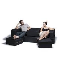 Eugene Denim Sleeper Sofa And Ottomans By Zipcode Design Sleeper Sofa Ottoman Sofa Best Sleeper Sofa