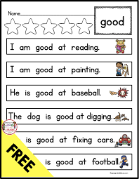 Free Sight Word Fluency Passages Easy Kindergarten Literacy Center Or Small Guided Reading Sight Word Flashcards Sight Words Printables Sight Word Sentences