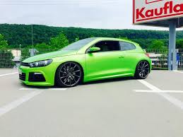 Vw Scirocco On Gloss Graphite Vossen Cvt S Volkswagen Vw Scirocco Volkswagen Scirocco