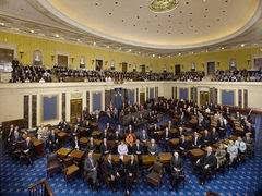 El presidente de la cámara alta, senador oscar salomón, señaló que desde el poder legislativo se están haciendo las. Senado De Los Estados Unidos Ecured