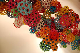 Massive Modular Origami Installation By James Roper Origami Installation Post It Art Modular Origami