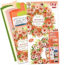 Quilling vorlagen kostenlos 49 drucken rechnung privatperson vorlage. Annas Blumenkranz Quilling Anleitung Karen Marie Quilling Papierstreifen Basteln Malen Handarbeiten Proclim Dz