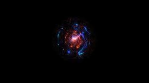 Red And Blue Abstract Wallpaper Dark Digital Art Abstract Sphere 2k Wallpaper Hdwallpaper Desktop Abstract Wallpaper Dark Wallpaper Blue Abstract