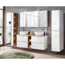 Badezimmer Serie Toskana 56 In Weiss Hochglanz Jetzt Selbst Zusammens Doppelwaschtisch Mit Unterschrank Badezimmer Innenausstattung Aufsatzbecken