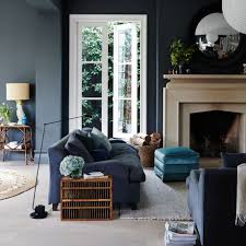 These are room ideas that can be at elle decor, style at home, home beautiful, house to home and. Blue Hues Grey Paint Living Room Gray Living Room Design Black Living Room