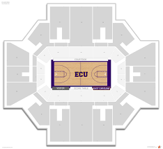 Williams Arena East Carolina Seating Guide Rateyourseats Com