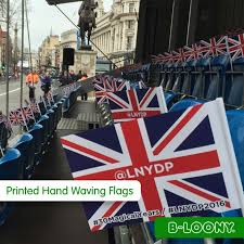 Printed Paper Hand Flags For London New Year S Day Parade Flag Prints Flag Food
