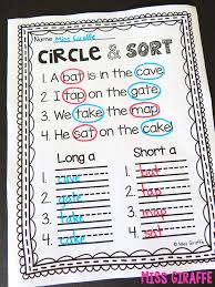 Use candy pieces along with the free printables found at the link below to practice these skills. Miss Giraffe S Class New To Teaching First Grade Everything You Need To Know