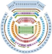 Buy Oakland Raiders Tickets Front Row Seats