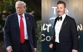 Donald Trump claims Jimmy Kimmel's show pulled because of "bad ratings" and  says he's "not a talented person"