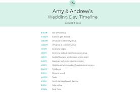 Think about what you want to. Wedding Actual Day Schedule Template
