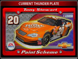 You insert the disc before you start the game, choose your game from the list provided i recommend this product to anyone who likes to win fast, or a guy like me who likes playing games but doesn't have 8 hours. Evolution Of Nascar Gaming