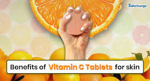 Vitamin c is found in citrus fruits, berries, potatoes, tomatoes, peppers, cabbage, brussels sprouts, broccoli and spinach. Vitamin C Tablets For Skin Benefits For Brightening Glowing Skin