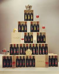 You may be able to find the same content in another format, or you may be able to find more information. Wine Christmas Tree Created By Cantine Minini With Wine Bottles