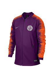 Navy (man city mens shower jacket). Nike Manchester City Kinder Fanjacke Anthem Dunkelviolett Orange Fussball Shop