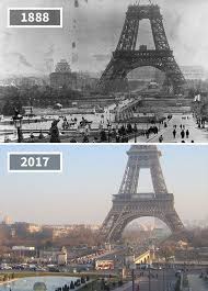 28 Photos Avant Apres Pour Montrer Comment Le Monde A Change 2tout2rien Paris Eiffel Tower Then And Now Pictures