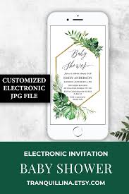 Alibaba.com offers 1,041 baby shower invitations products. Tropical Baby Shower Evite Electronic Baby Shower Invitation Etsy In 2020 Tropical Baby Shower Invitations Tropical Baby Shower Baby Shower Invitations
