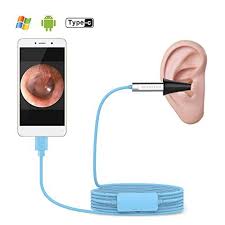 Discounted Depstech Usb Otoscope Digital Ear Scope Ear Inspection Camera Earwax Cleansing Tool With 6 Led Lights For Micro Usb Usb C Mac Pc Usb Pc Computer