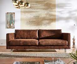Find many great new & used options and get the best deals for stressless oslo leather corner sofa braun dark brown sofa couch at the best online prices at ebay! Sofa Baracca Braun 220x95 Antik Optik Bauhausstil Lose Kissen 3 Sitzer Moderne Einrichtungsideen Gunstig Bei Mobel Modern