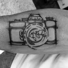 Travelers are constantly collecting passport stamps, coins, fridge magnets and photos from their journeys. 128 Travel Tattoo Ideas That Ll Give You Wanderlust Bored Panda
