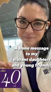 This message is for my #daughters, their vibrant #young #friends and all  the young #women we love., If you are in your 30s, you are still laying  down bone and now is the time to run and jump and ...
